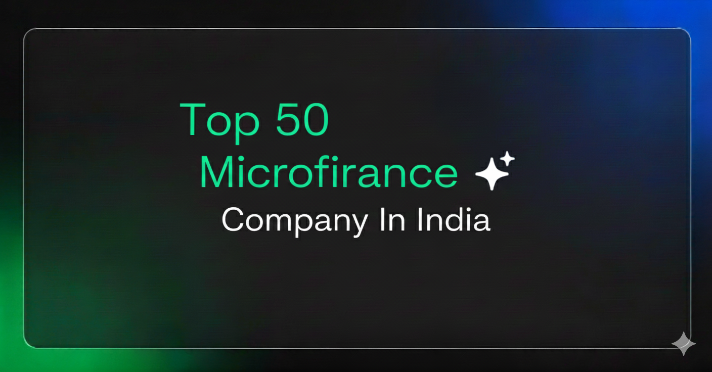 Top 50 Microfinance Company In India
