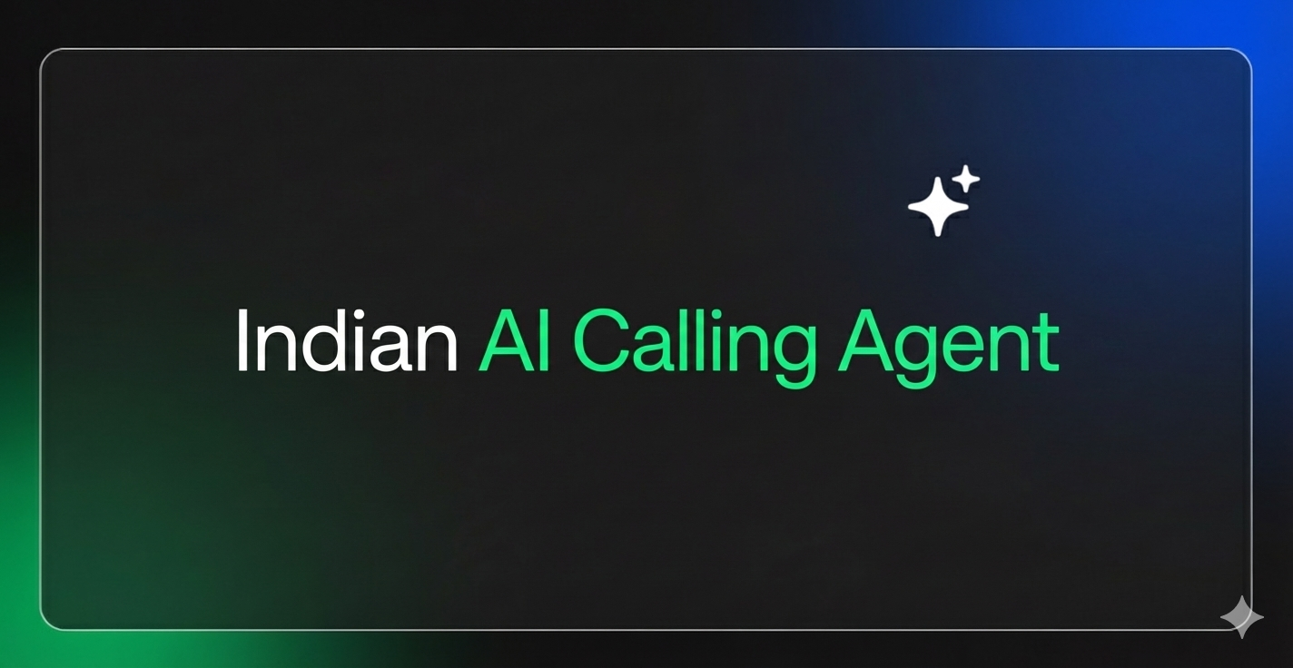 Indian AI Calling Agent