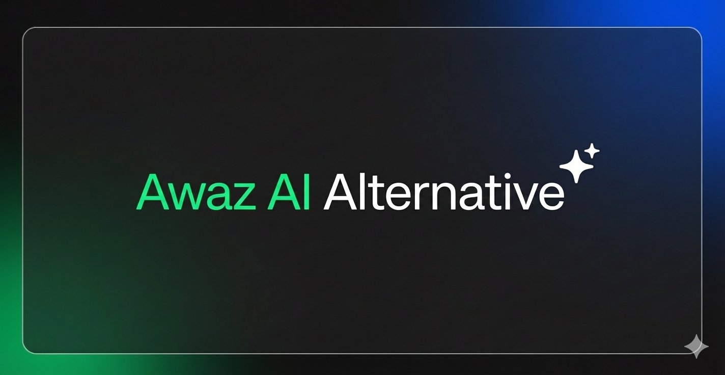 Awaz AI Alternative