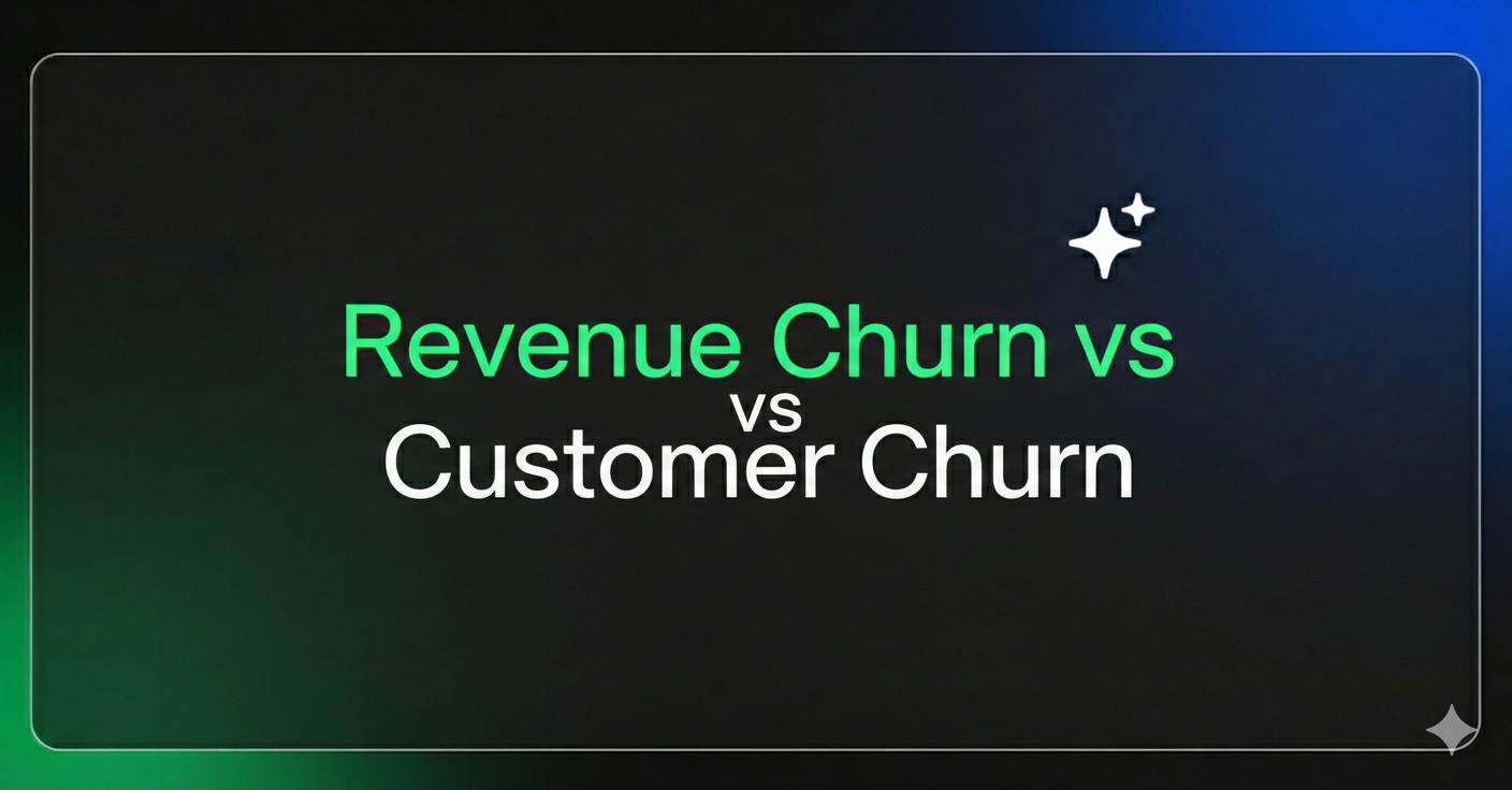 Revenue Churn vs Customer Churn