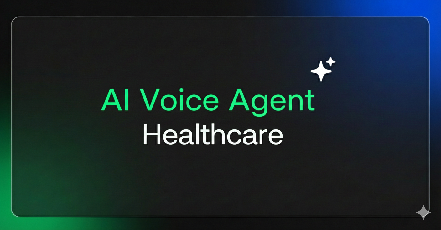 AI Voice Agent Healthcare