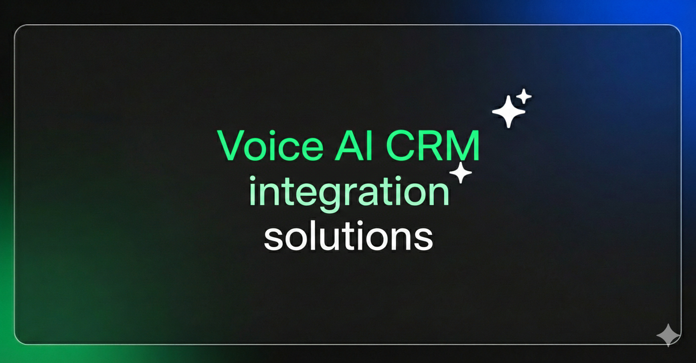 How do voice agents use CRM data for personalization?